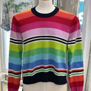 Brodie Cashmere - WISPR Ivy Striped Crew